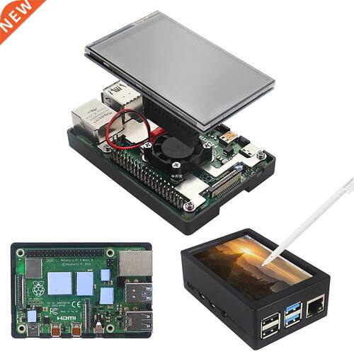 3.5 inch TFT Touch Screen with Case Fan Radiator Kit 适用于