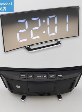 Digital Alarm Clock Table Home Decor Calendar USB Powered LE