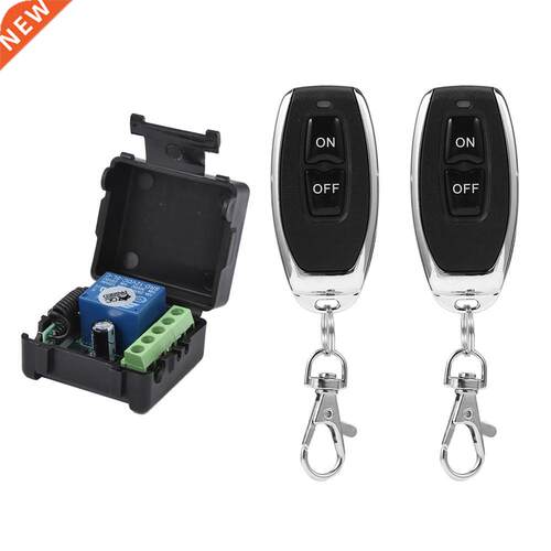433M Universal Wireless Remote Control Switch DC12V 1CH Rela