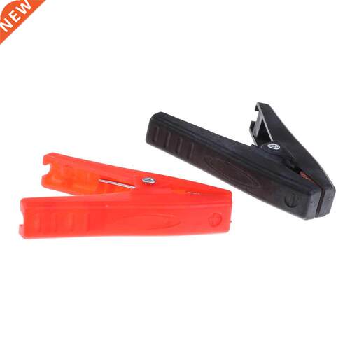 2 Pcs Red/BlackElectrical Clip C 90mm Length Fully 100A Ins