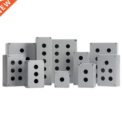 Metal cast aluminum waterproof button box aperture 22mm term