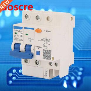 DZ47LE-32 2P+2 C20 Circuit Breaker 20A 230V Miniature RCCB R