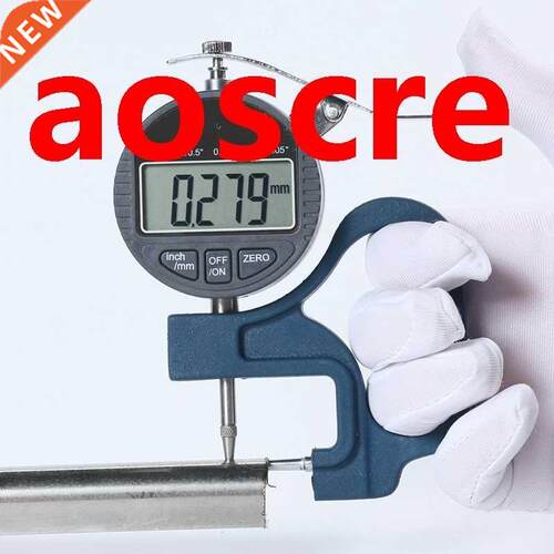 Digital Tube Thickness Gauge 0.001mm LCD Electronic Tube Mic
