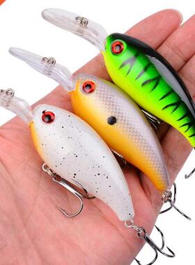 1Pcs Crank Fishing Lure Bait Wobbler 14g 10cm Minnow Isca Ar