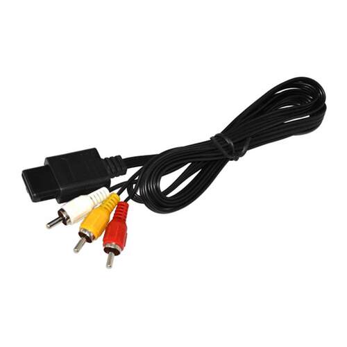 Universal AV TV RCA Video Cord Cable for SNES GameCube for N