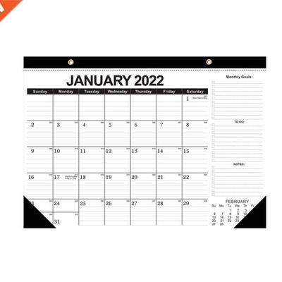 2022-2023 Desk Calendar 18-Month Desk/Wall Calendar Large Ru