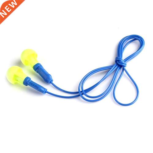 New Soft Foam Corded Ear Plugs Ears Protector Reusable Heari