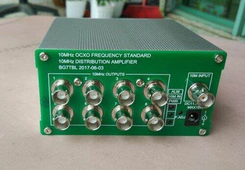 10MHz Dstrbuton amplfer OCXO frequency standard 8 port