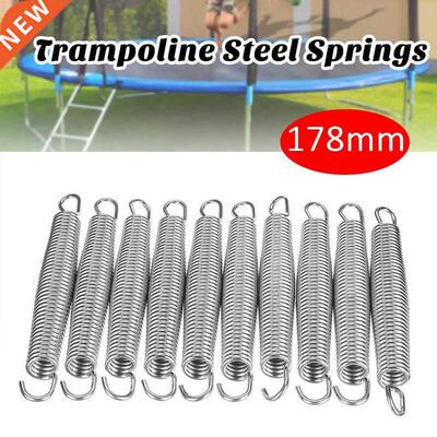 10PCS Replaceent Stainless Steel Spring 适用于 Circular Tra