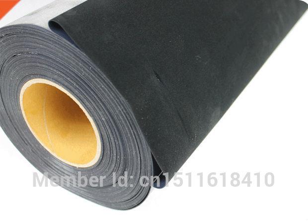 CDF 01 black High quality heat transfer flocking PU VINYL F