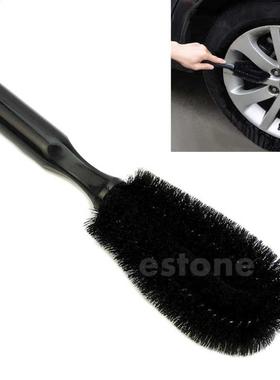 1Pc Car Vehicle Motorcycle Wheel Tire Rim Scrub Brush Washi