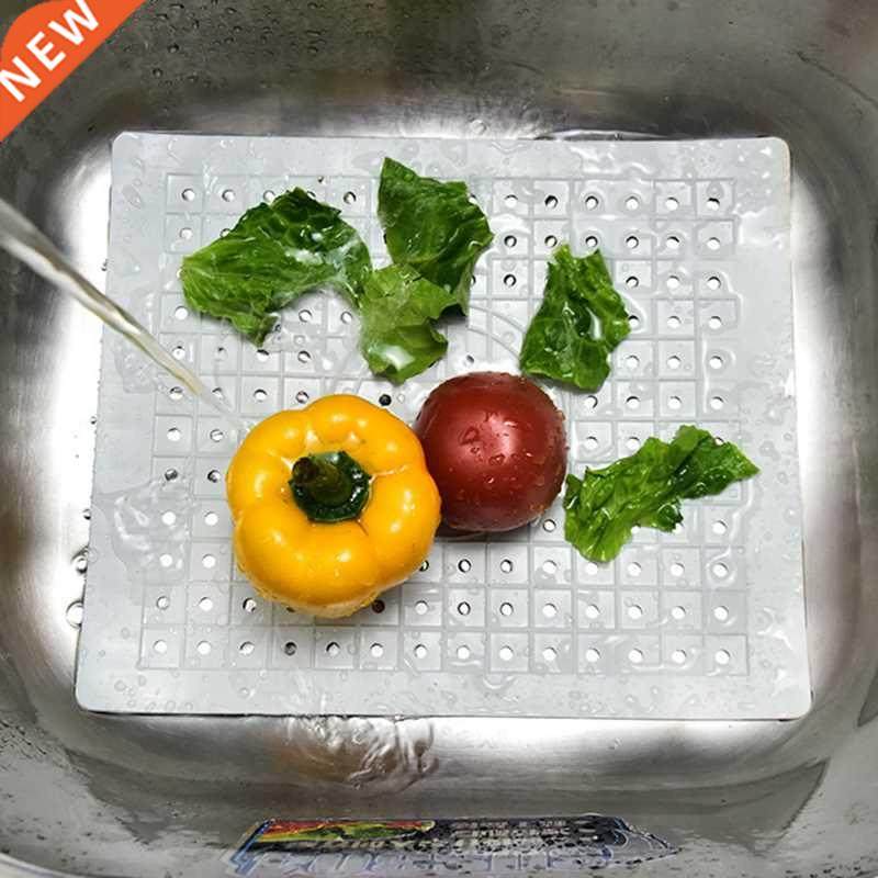 Quick Drain Kitchen Table Anti Slip Soft Rubber Sink Mat Dry