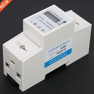 Dgtal 40A Sngle Energy Phase Meter Electr Ral