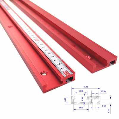 直销Universal 45 Type T-track T-slot Miter Track Jig Alumini