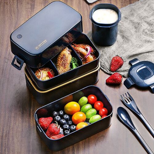 Onuobao Double-layer Lunch Box 0.85L/1.5L Large Capacity