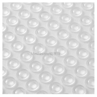 *LCLL-300 Pieces Clear Rubber Feet Adhesive Door Bumpers Pad