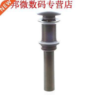 Antiek Brons Bad Sink Vessel Wastafel Pop Up Clicker Afvoer