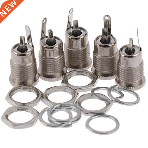 5Pcs/Lot DC099 5.5 *2.5mm DC Power Jack Socket Female Panel