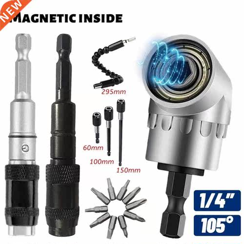Drill Bit Holder agnetic Screw Drill Tip 105 Degree Angle S