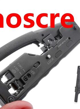 NetworkTelecom Crimping Tool for RJ45/RJ11/RJ12 Cat7/Cat.6A