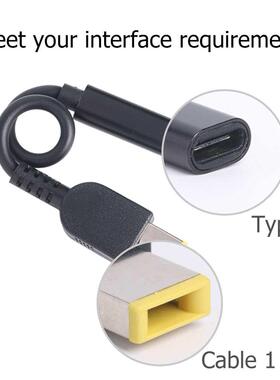 USB Type C Female to 11x4.5mm Female Interface DC Connecto