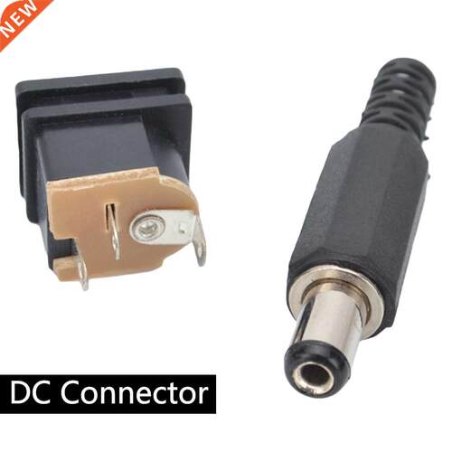 Adapter Connector 5.5X2.1mm 10pcs DC Power Female Jack P