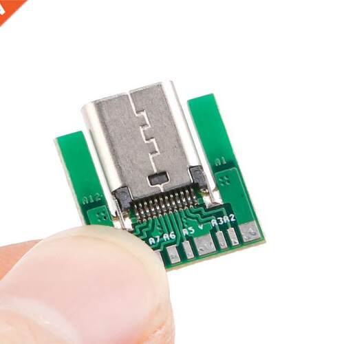 USB 3.1 Type C Female Socket Connector Plug SMT Type With PC