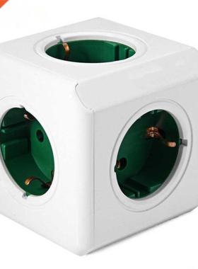Power Strip EU Plug Adapter Smart Socket Powercube Electric