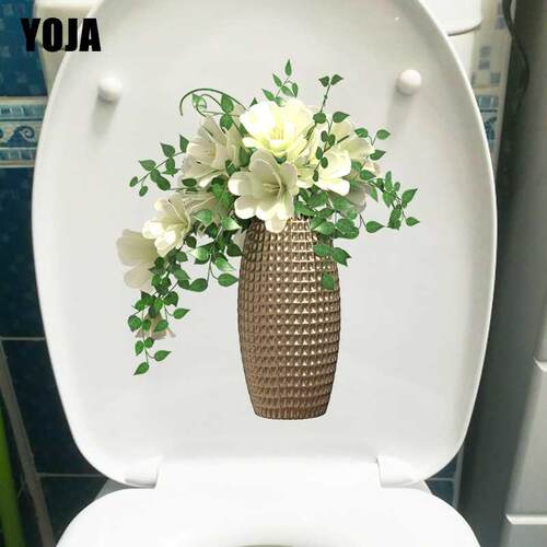 19.1X22.6CM Creative Vase Flower Kitchen Living Room Wall De