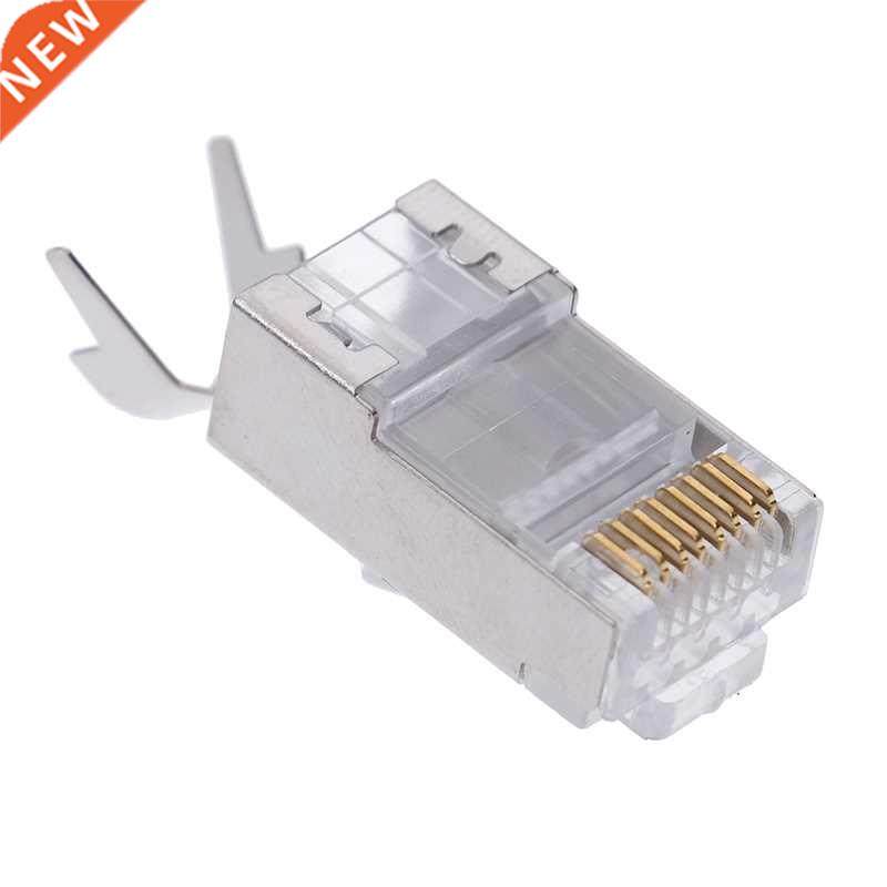 10pcs Rj45 Connector Rj 45 Ethernet Cable Plug Cat7 Cat6a 8P
