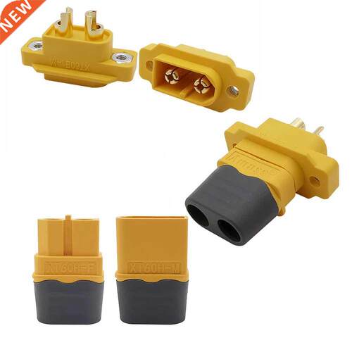 2Pcs XT60 Male Female XT60E-M Mountable XT60H Plug Connector