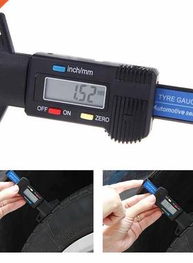 Mayitr Car LCD Tire Tyre Caliper Tread Depth Gauge Digital M
