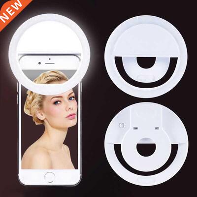 Rechargeable Mini Mobile Phone LED Selfie Light Anchor Beaut