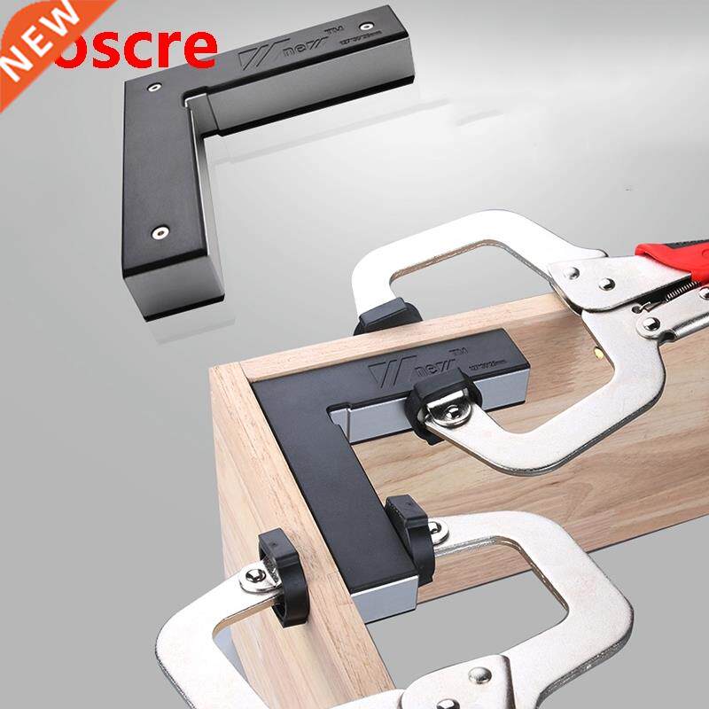 2Pcs 90 Degree Aluminum Alloy Right Angle Clamp L-square Hol