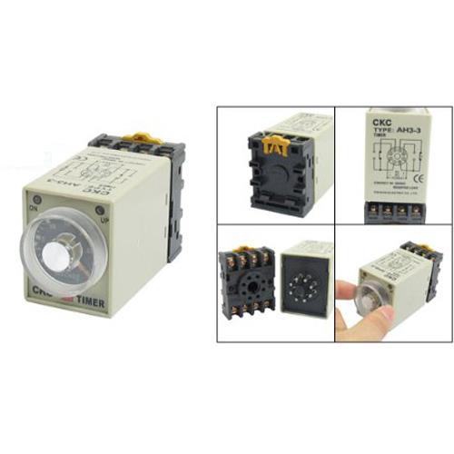 DC 12V 00 Seconds 0s Delay Timer Timing Relay DPDT 8P w Ba