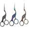 13cm Stainless Steel Vintage Crane Scissors for Tailor Cross