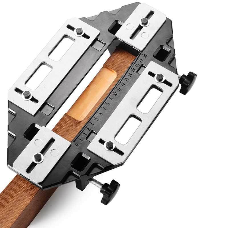 Woodworking Slotting Locator W Router Bit Aluminum Alloy Hin