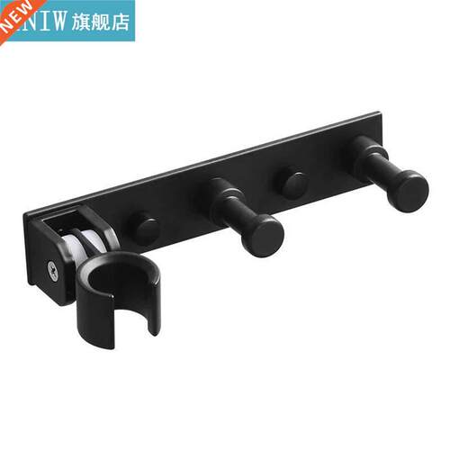 Shower Head Holder Storage Organizer With 2 Seal-Shaped Hook