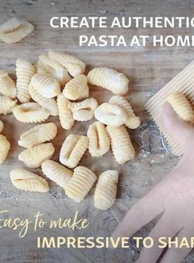 1pcs Wooden Spiral Tool Wooden Board Non-Stick Butter Pasta