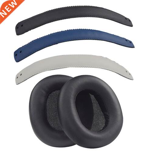 AXYB Replacement Leather Mesh Ear Pads Cushion Cover Earpads