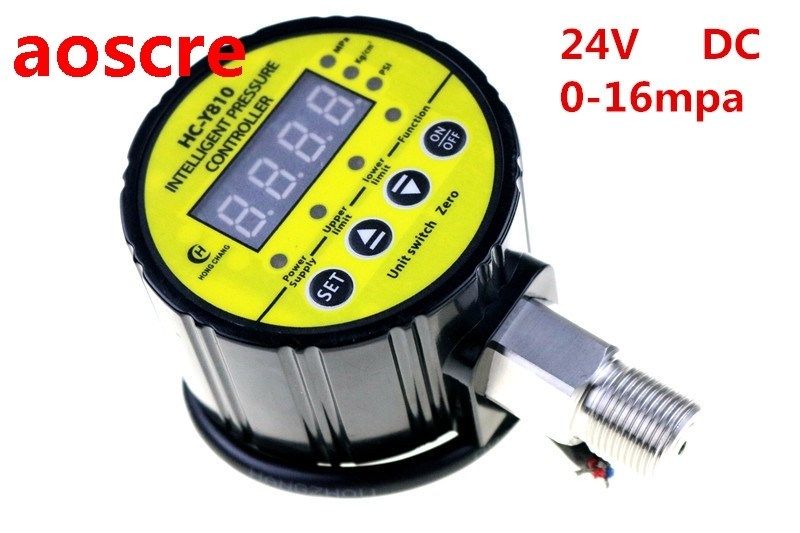 HC-Y810 24VDC igital display intelligent pressure gauge cont