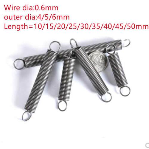 10PCS 0.6 x 4/5/6 x 20/25/30/35/4045/50mm 0.6mm stainless st