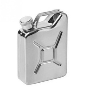 5 oz Jerrycan Oil Jerry Can Liquor Hip Flask Creative Stainl