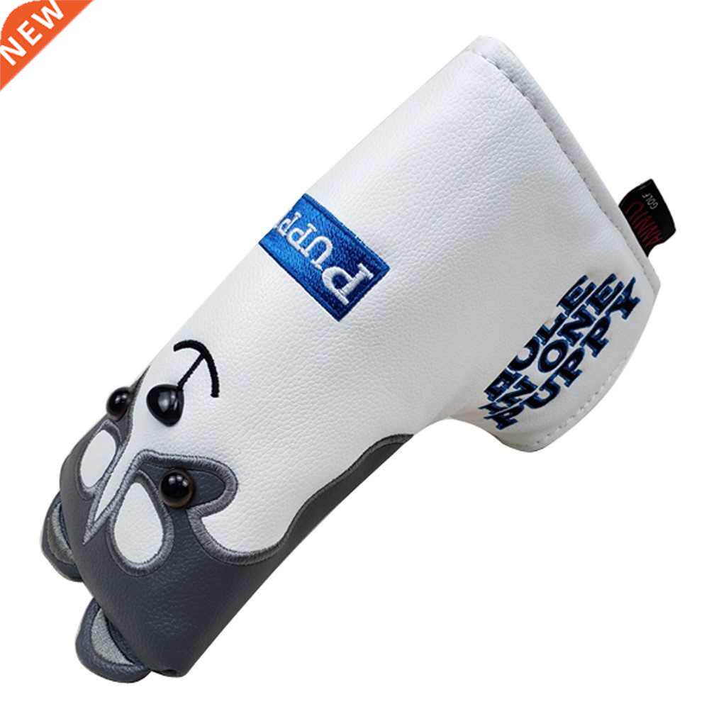 New Golf club Putter Cover with Magnetic Closure P Leather L - 实物图