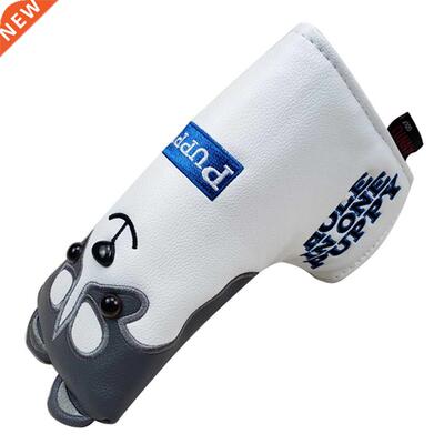 New Golf club Putter Cover with Magnetic Closure P Leather L
