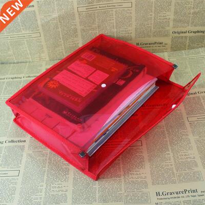 A4 B4 Transparent Document Storage Organizer Three-Dimension