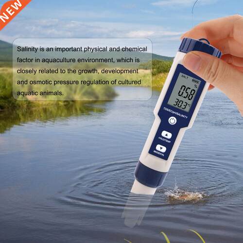 5 In 1 High Precision For Water Quality Tester Digital Water