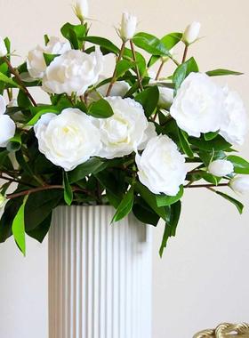 Single Artificial Gardenia Bouquet Silk Flower Fake Gardenia