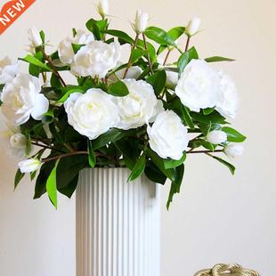 Single Artificial Gardenia Bouquet Silk Flower Fake Gardenia