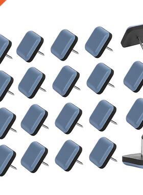 20Pcs Chair Glides Furniture Sliders  Feet Pads PTFE Easy Mo